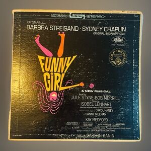 Funny Girl Original Broadway Cast Vinyl Barbra Streisand Capitol STAO 2059 1964